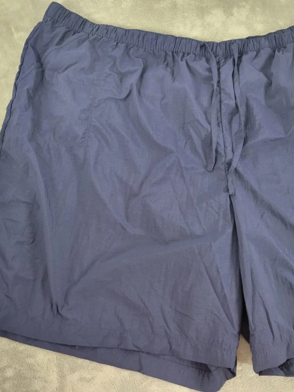 Swimsuits For All Womens 34/36 Plus Size Blue Swim Shorts Pockets Lined BLU159E
